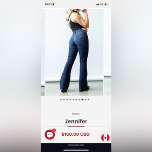 Jennifer Kimes High Rise Flare Leg 00x30